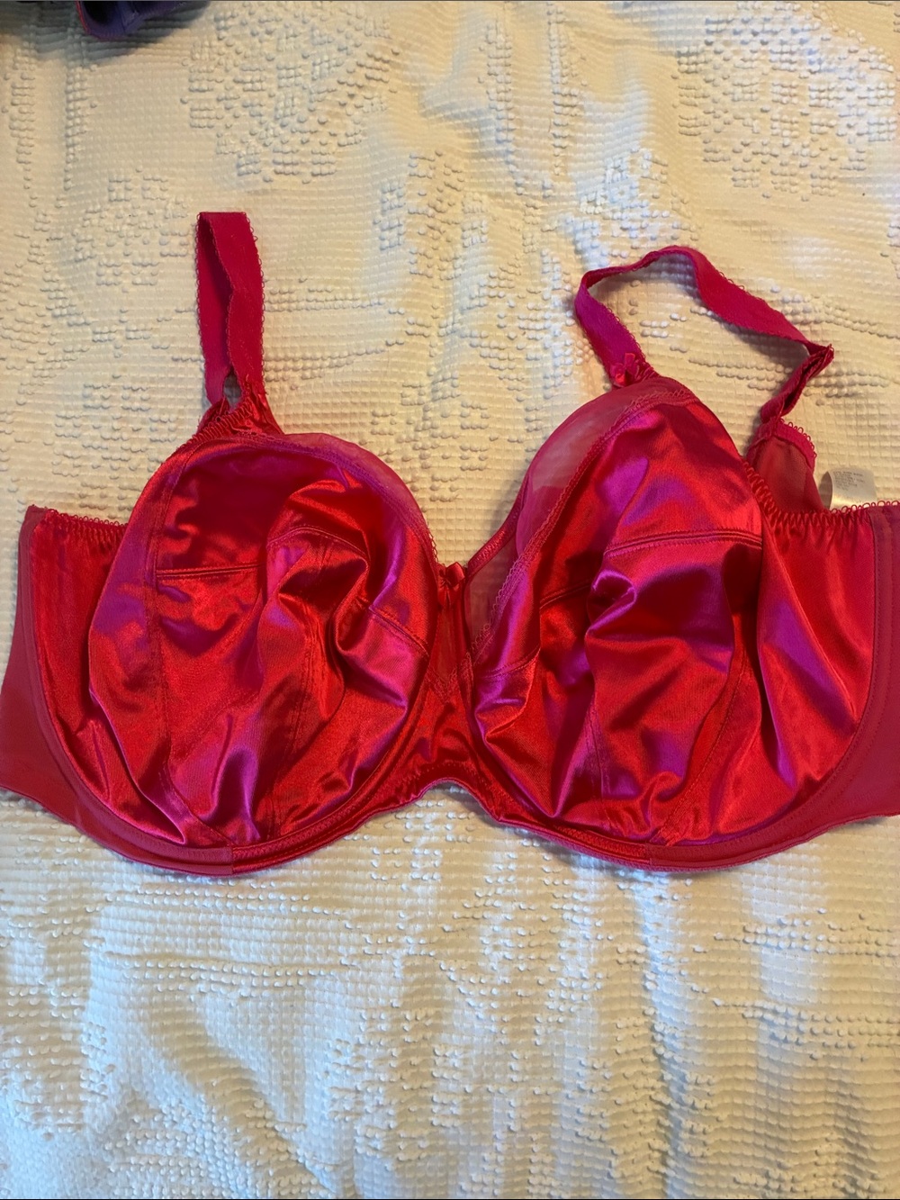Goddess Shiny Full-Cup Underwire Bra in pink